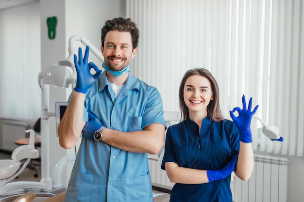 Professional cosmetic dentist